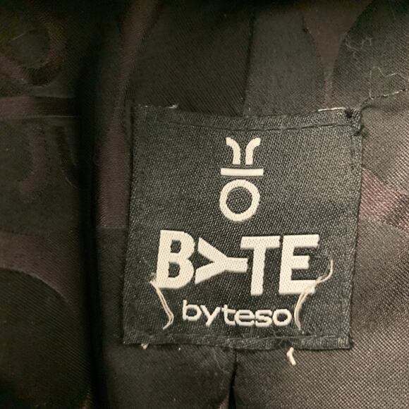 BYTE by TESO Size 6 Brown 3/4 Sleeves Jacket - Picture 4 of 7